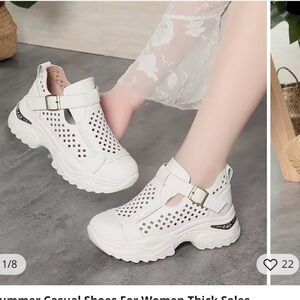 CHUNKY SINTÉTICO LEATHER WHITE